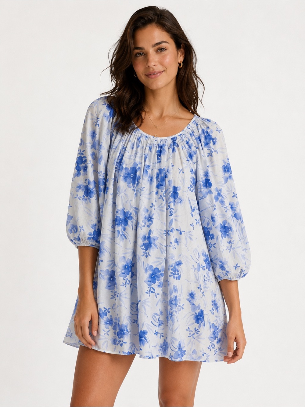 LOVE SHACK FANCY ESTE TUNIC TENT DRESS NEW WITH TAGS